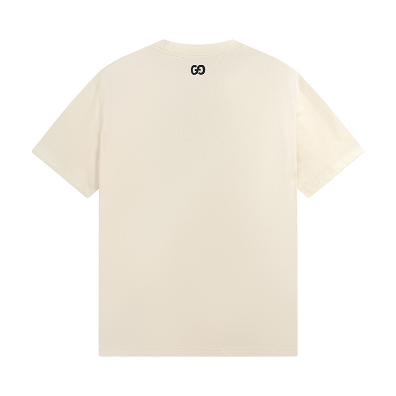 Gucci T-shirt YL#523A Grey/Apricot