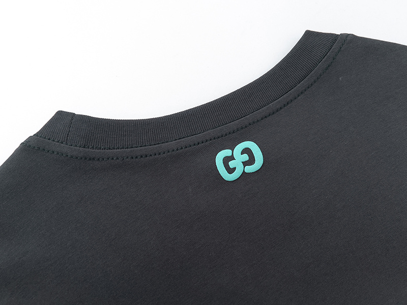 Gucci T-shirt YL#523A Grey/Apricot