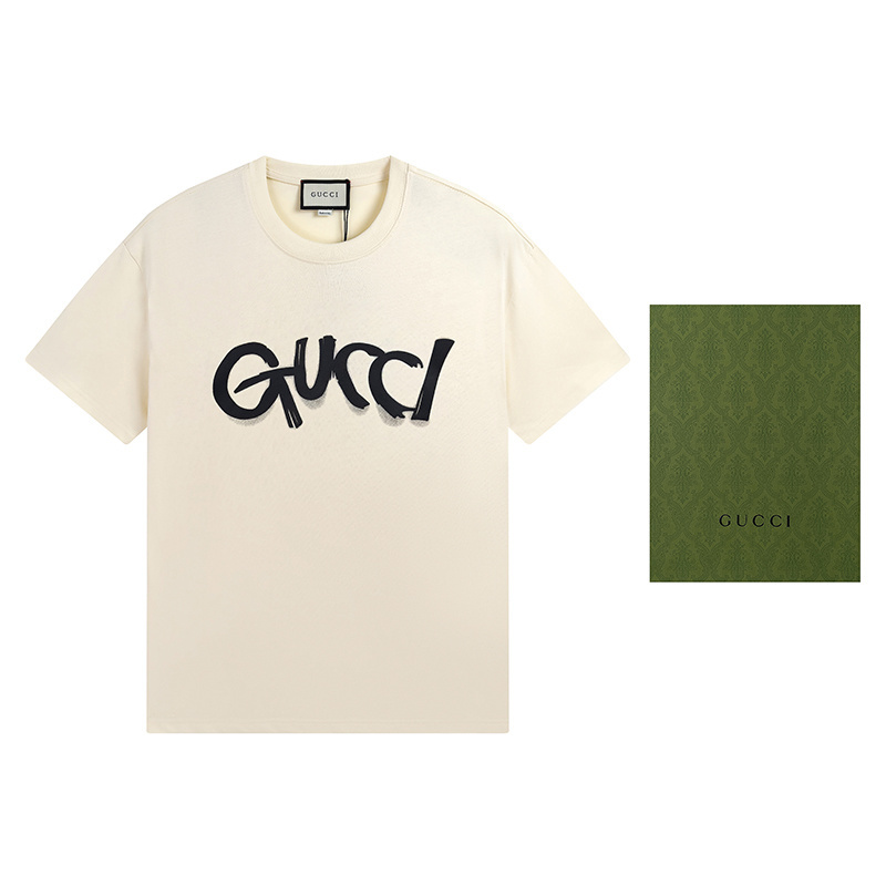 Gucci T-shirt YL#523A Grey/Apricot