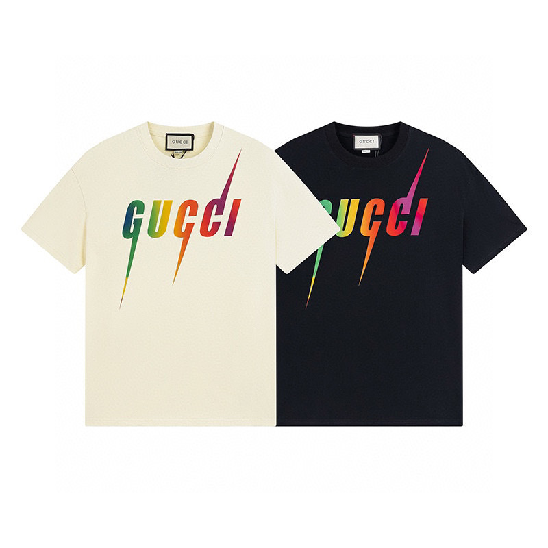 Gucci T-shirt YL#568 Black/Apricot