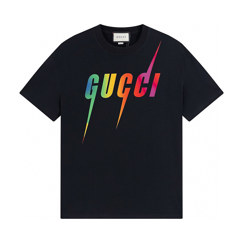 Gucci T-shirt YL#568 Black/Apricot