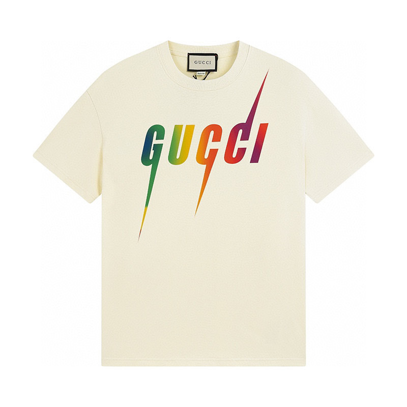 Gucci T-shirt YL#568 Black/Apricot