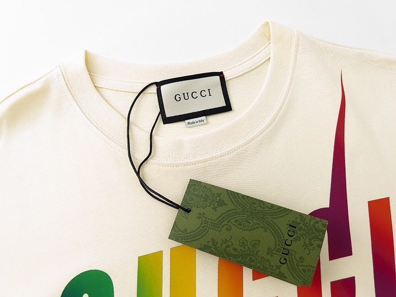 Gucci T-shirt YL#568 Black/Apricot