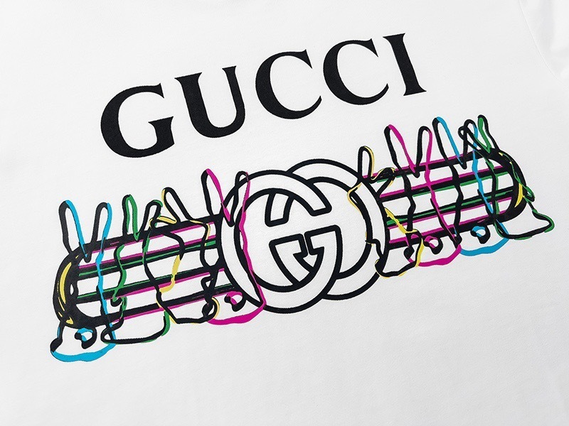 Gucci T-shirt YL#580 Black/White