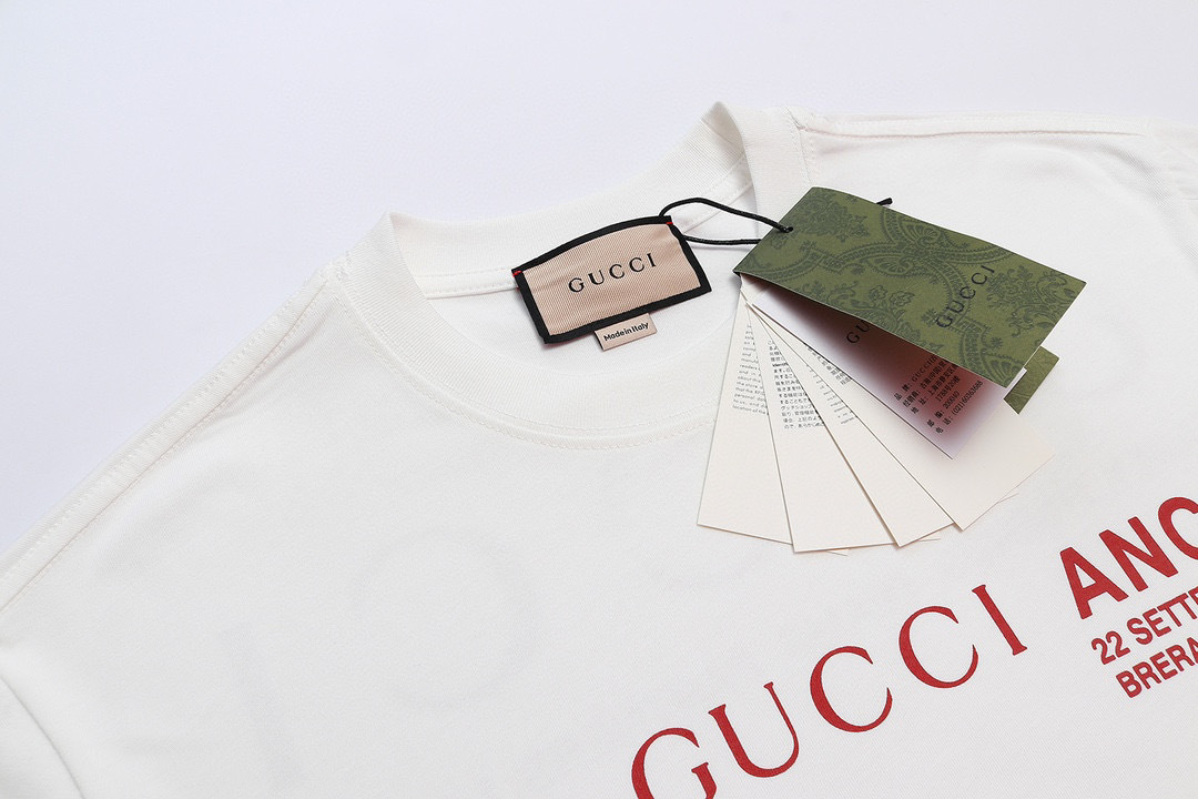 Gucci T-shirt YL#820 Black/White