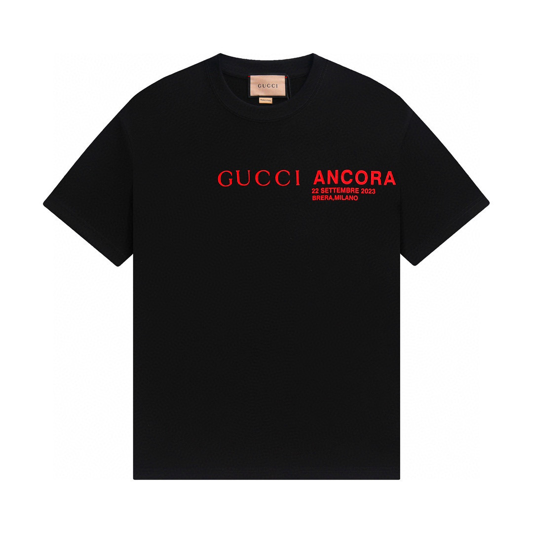 Gucci T-shirt YL#820 Black/White