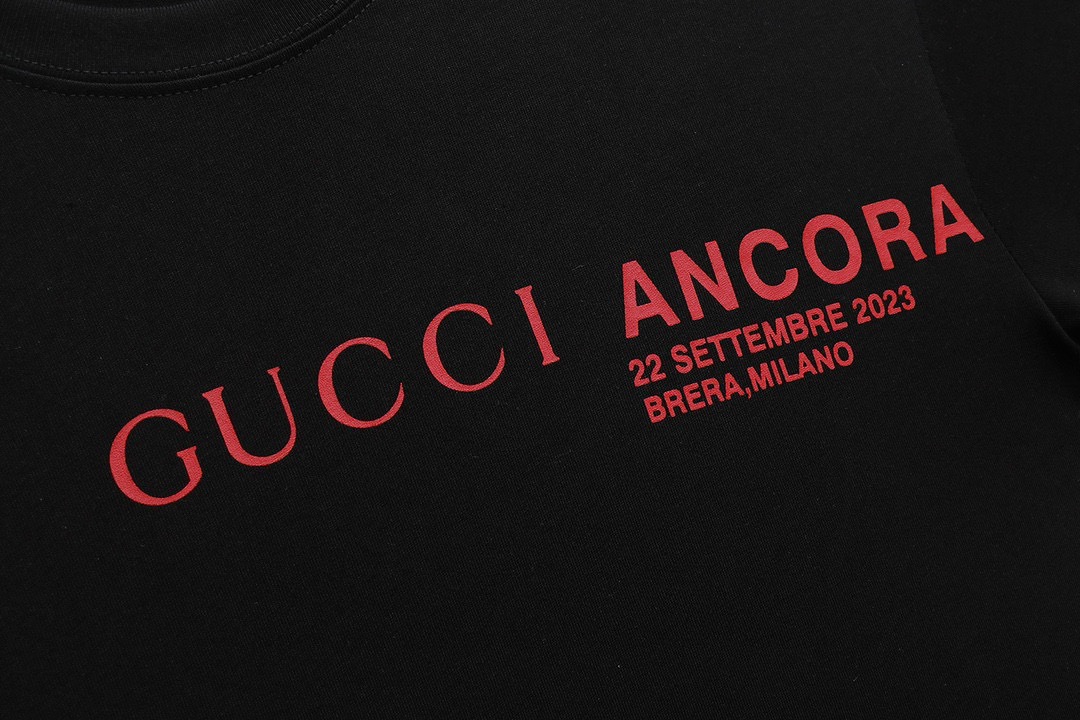 Gucci T-shirt YL#820 Black/White