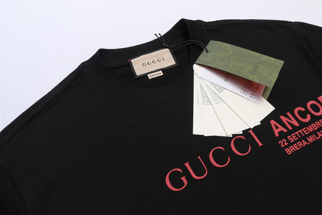 Gucci T-shirt YL#820 Black/White