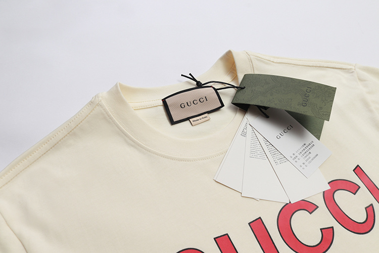 Gucci T-shirt YL#822 Black/Apricot