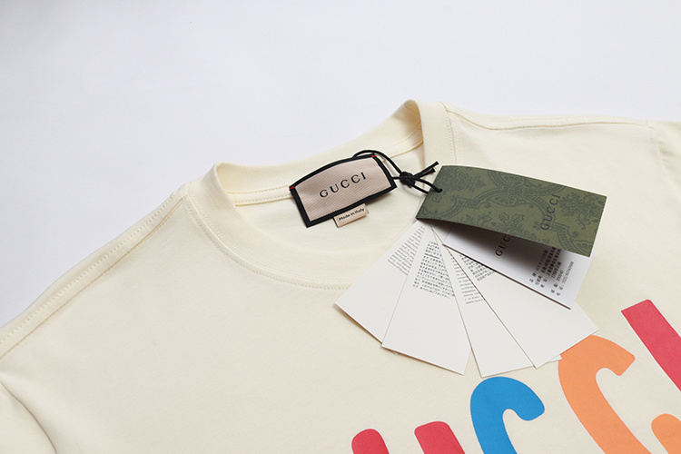 Gucci T-shirt YL#827 Black/Apricot