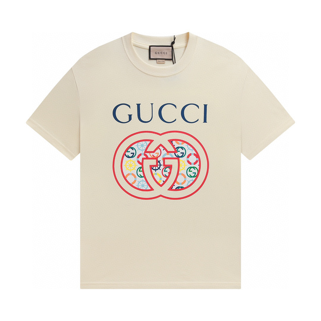 Gucci T-shirt YL#828 Apricot