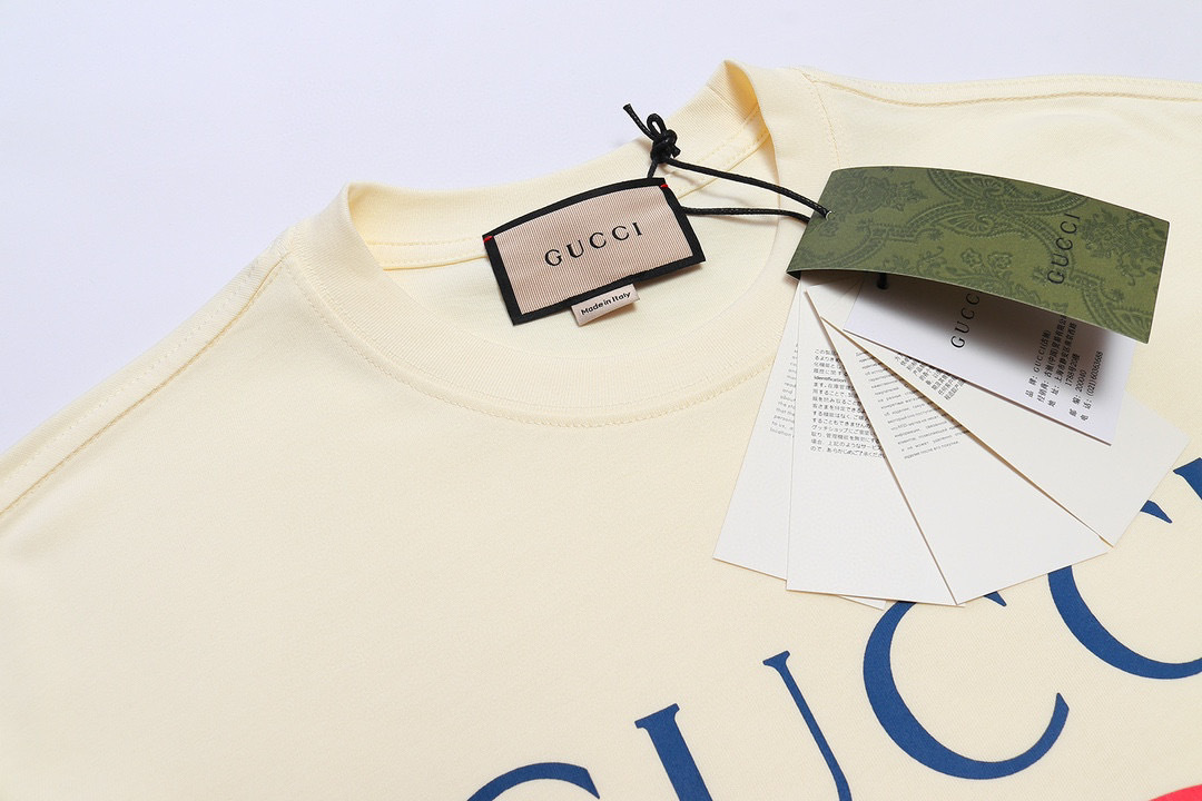 Gucci T-shirt YL#828 Apricot