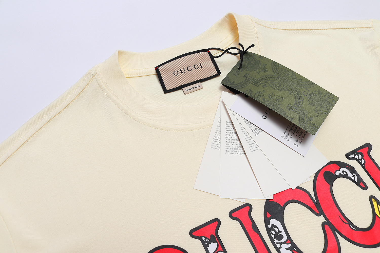 Gucci T-shirt YL#831 Apricot