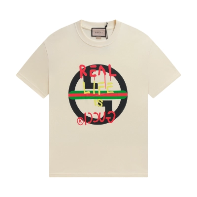 Gucci T-shirt YL#832 Apricot 01