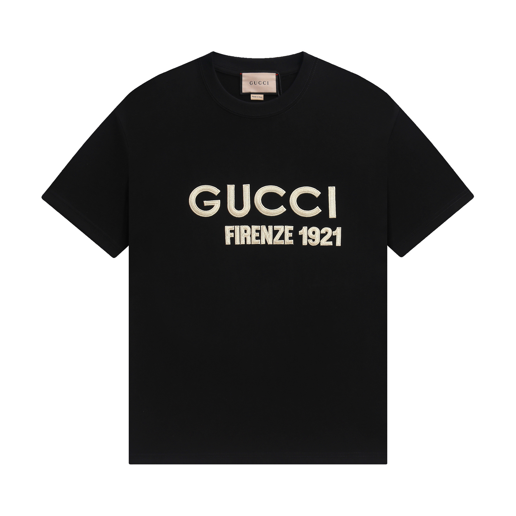 Gucci T-shirt YL#833 Black/Apricot