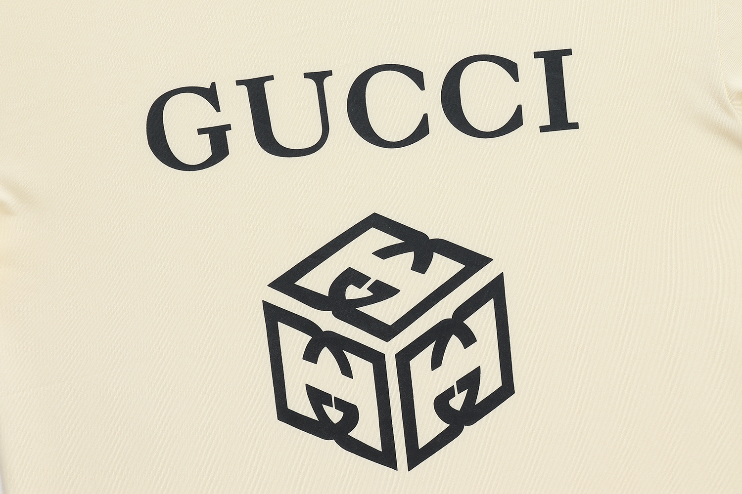 Gucci T-shirt YL#837 Black/Apricot