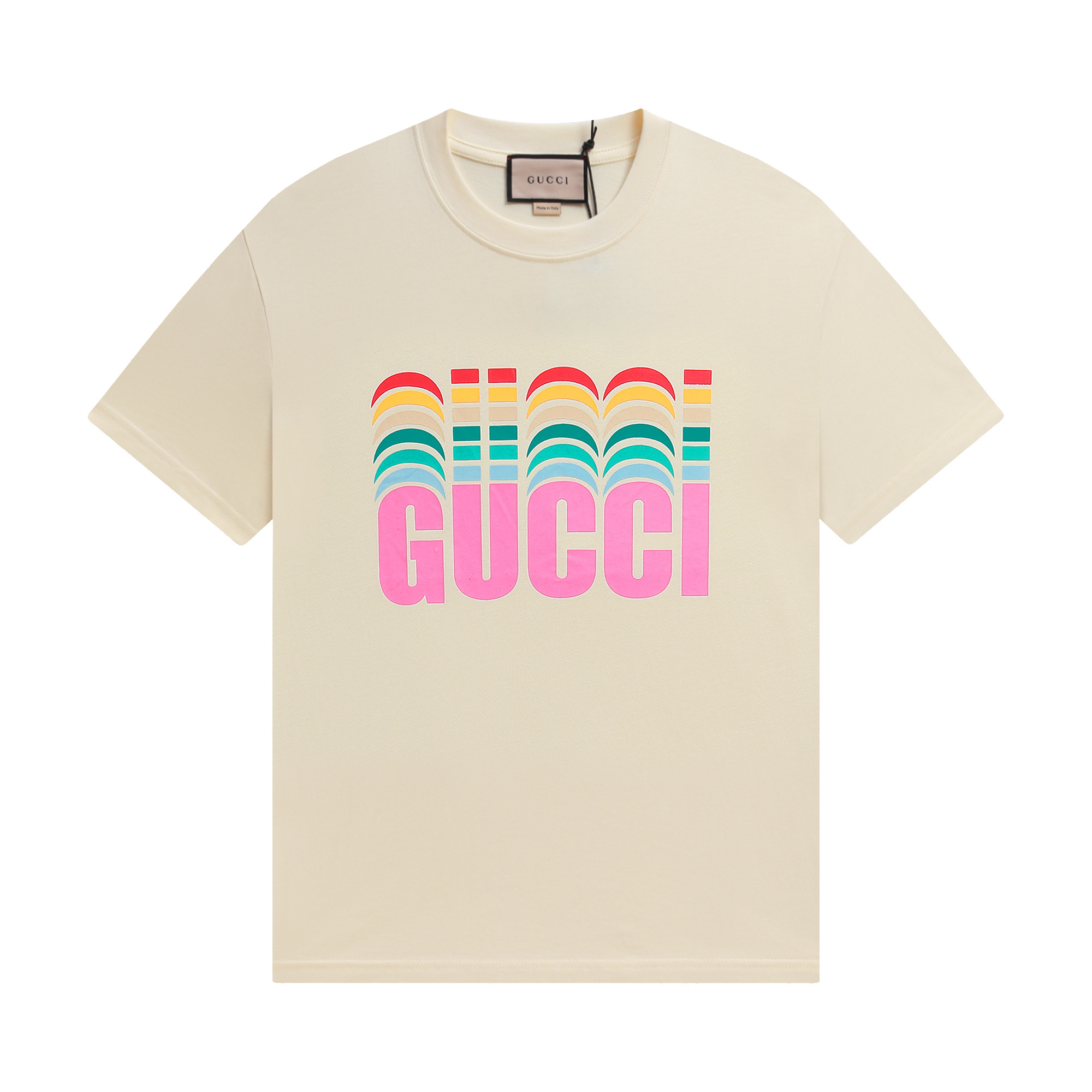 Gucci T-shirt YL#838 Black/Apricot