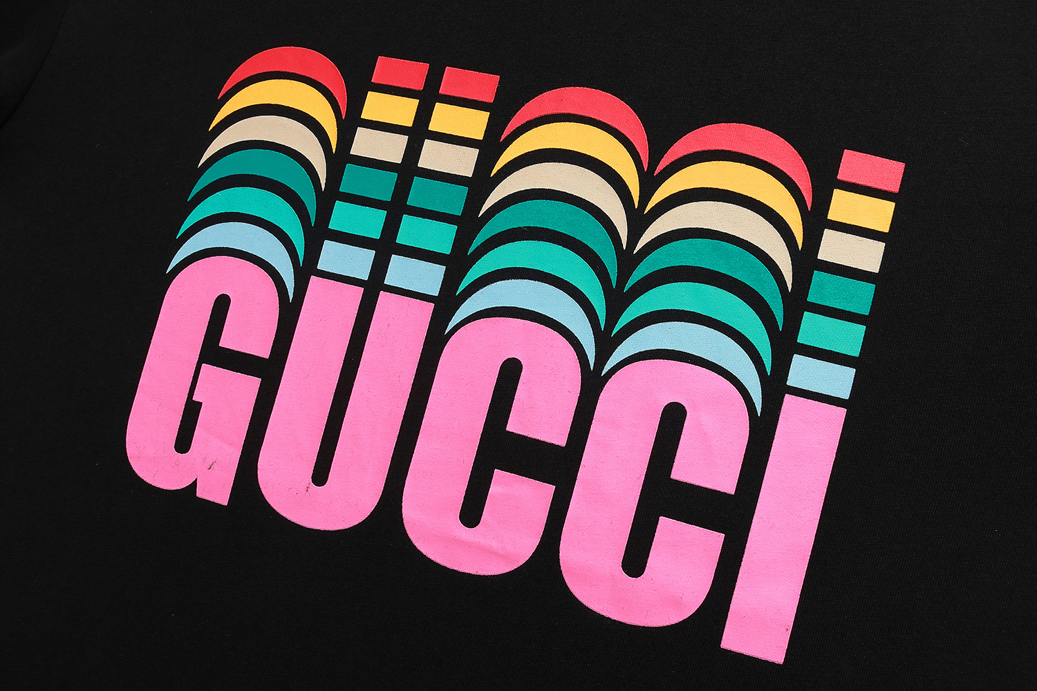 Gucci T-shirt YL#838 Black/Apricot