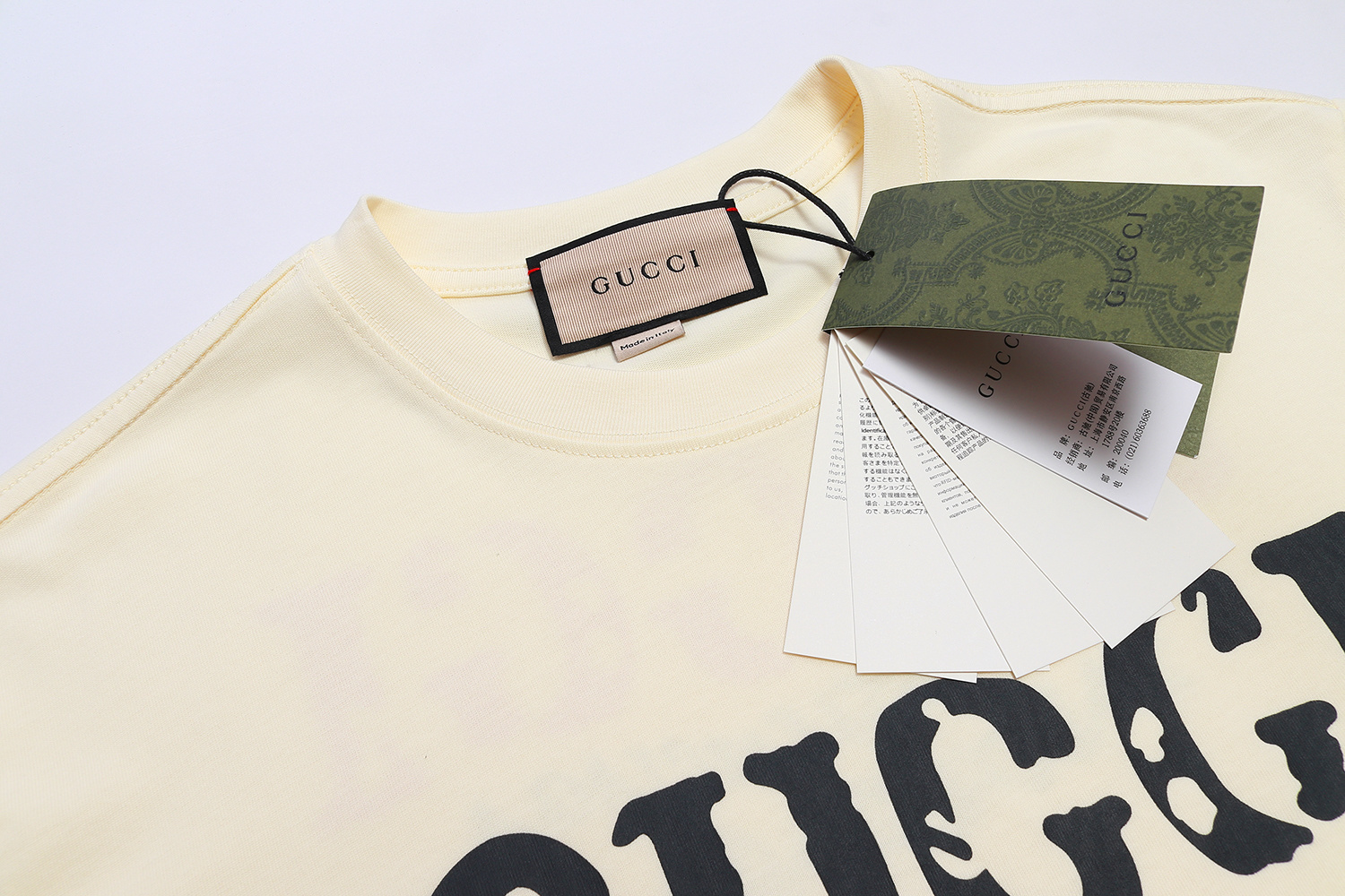 Gucci T-shirt YL#839 Apricot