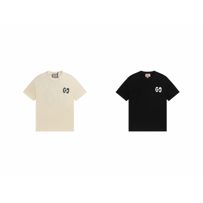Gucci T-shirt YL#840 Black/Apricot 01
