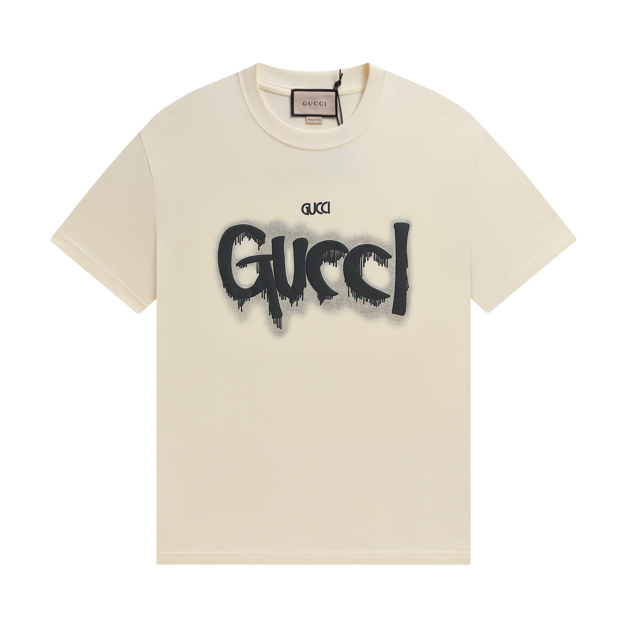 Gucci T-shirt YL#841 Black/Apricot