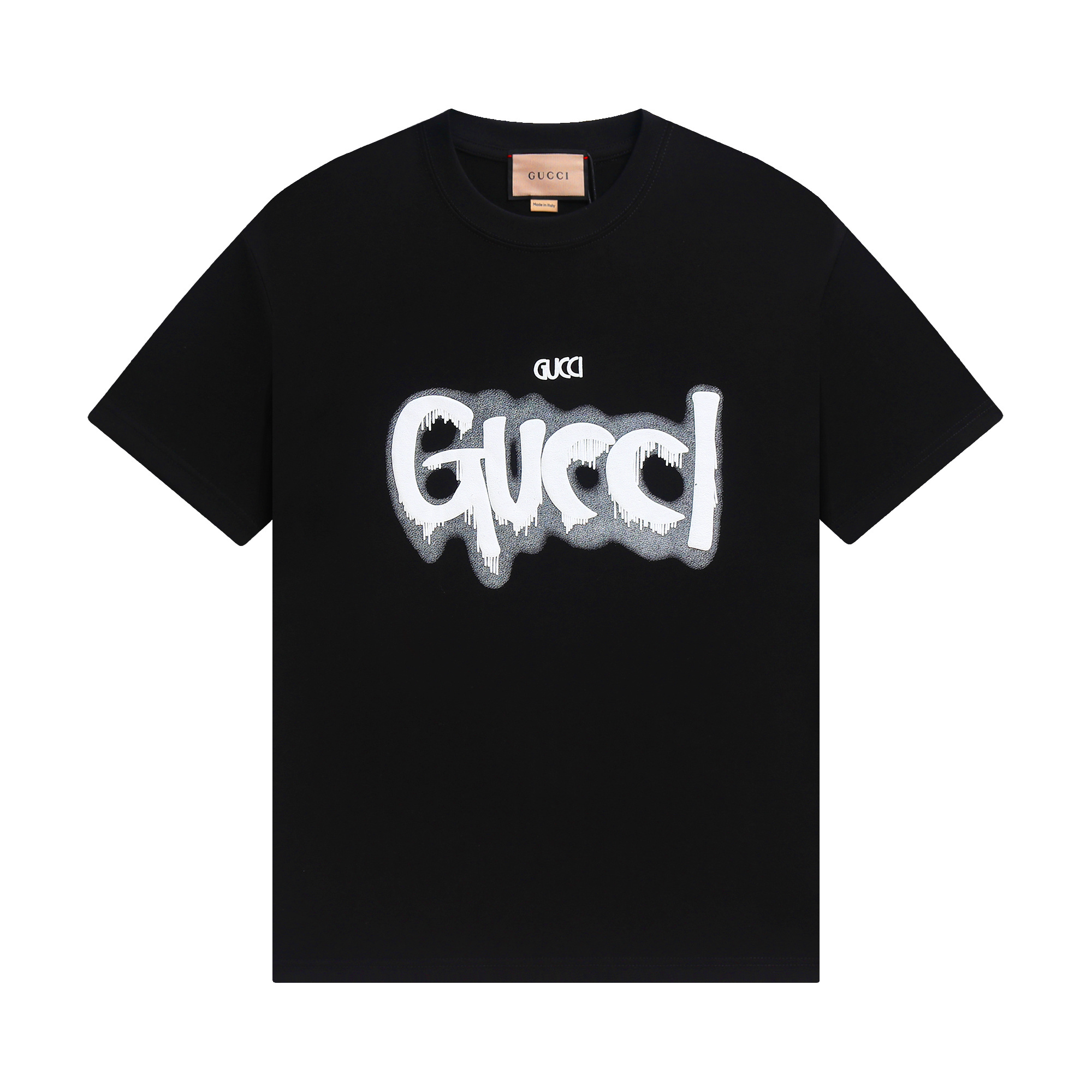 Gucci T-shirt YL#841 Black/Apricot
