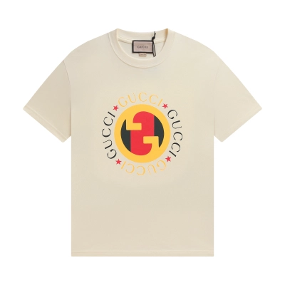 Gucci T-shirt YL#843 Apricot 01