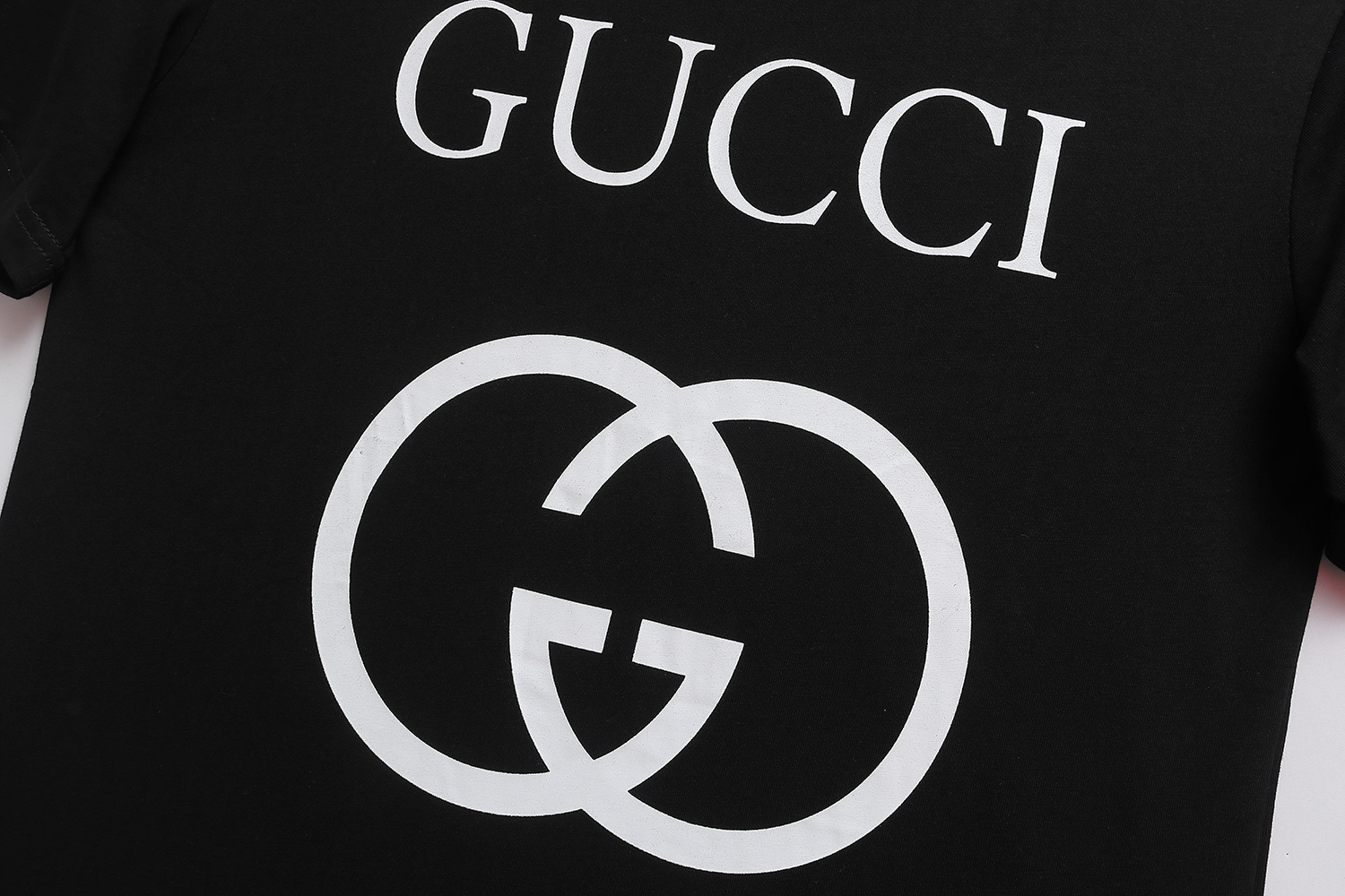 Gucci T-shirt YL#845 Black/Apricot