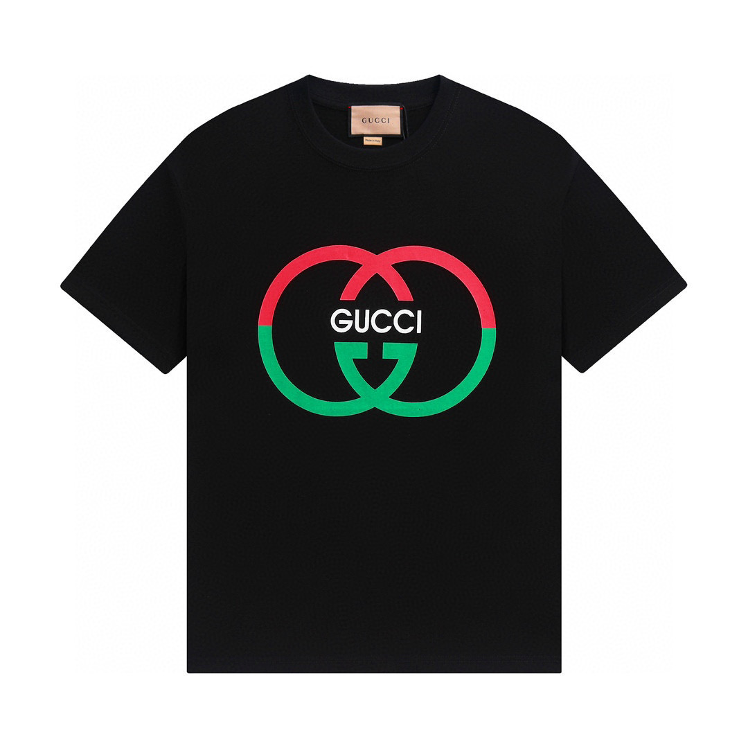 Gucci T-shirt YL#848 Black/White