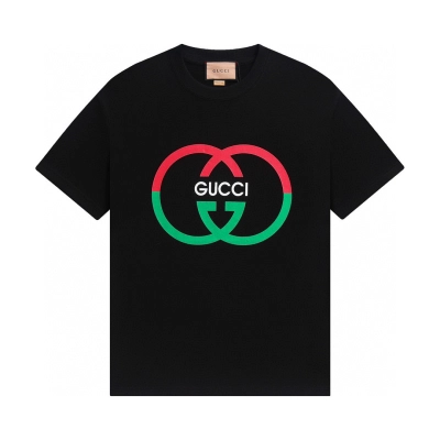 Gucci T-shirt YL#848 Black/White 02