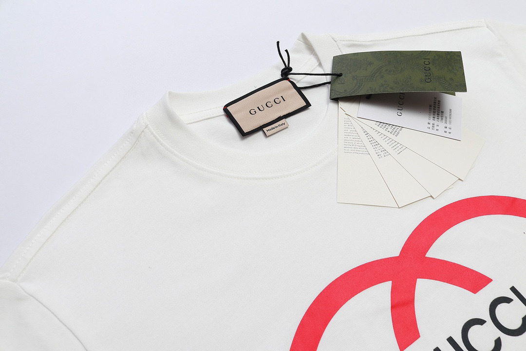 Gucci T-shirt YL#848 Black/White