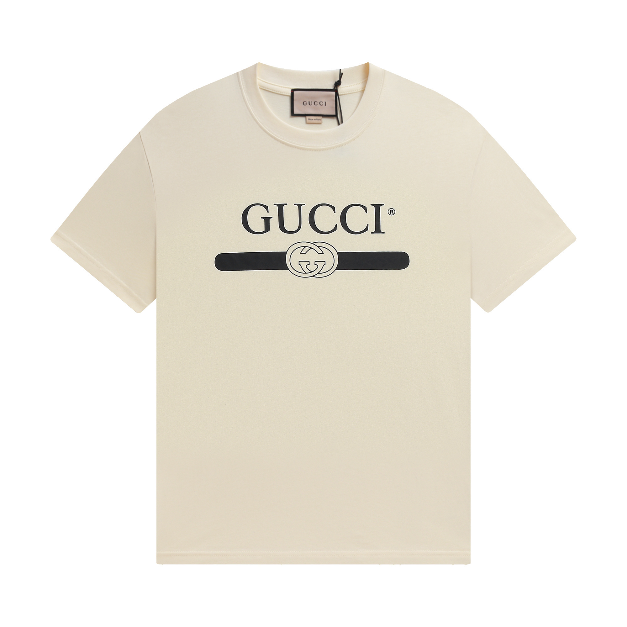 Gucci T-shirt YL#850 Black/Apricot