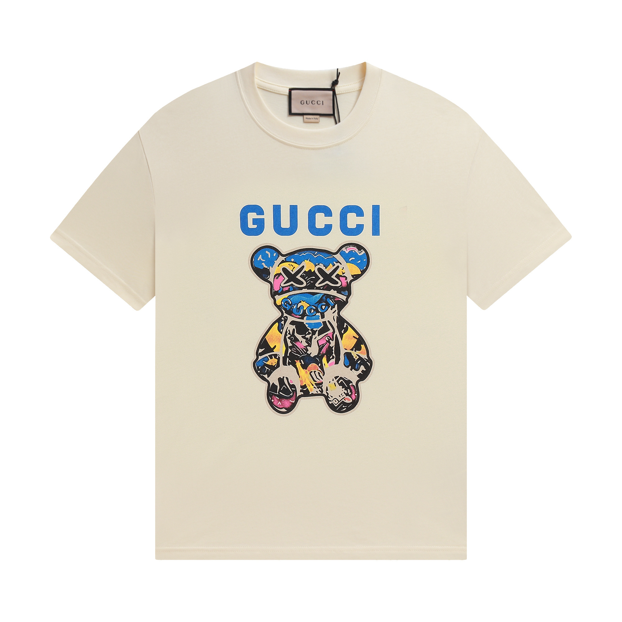 Gucci T-shirt YL#852 Black/Apricot