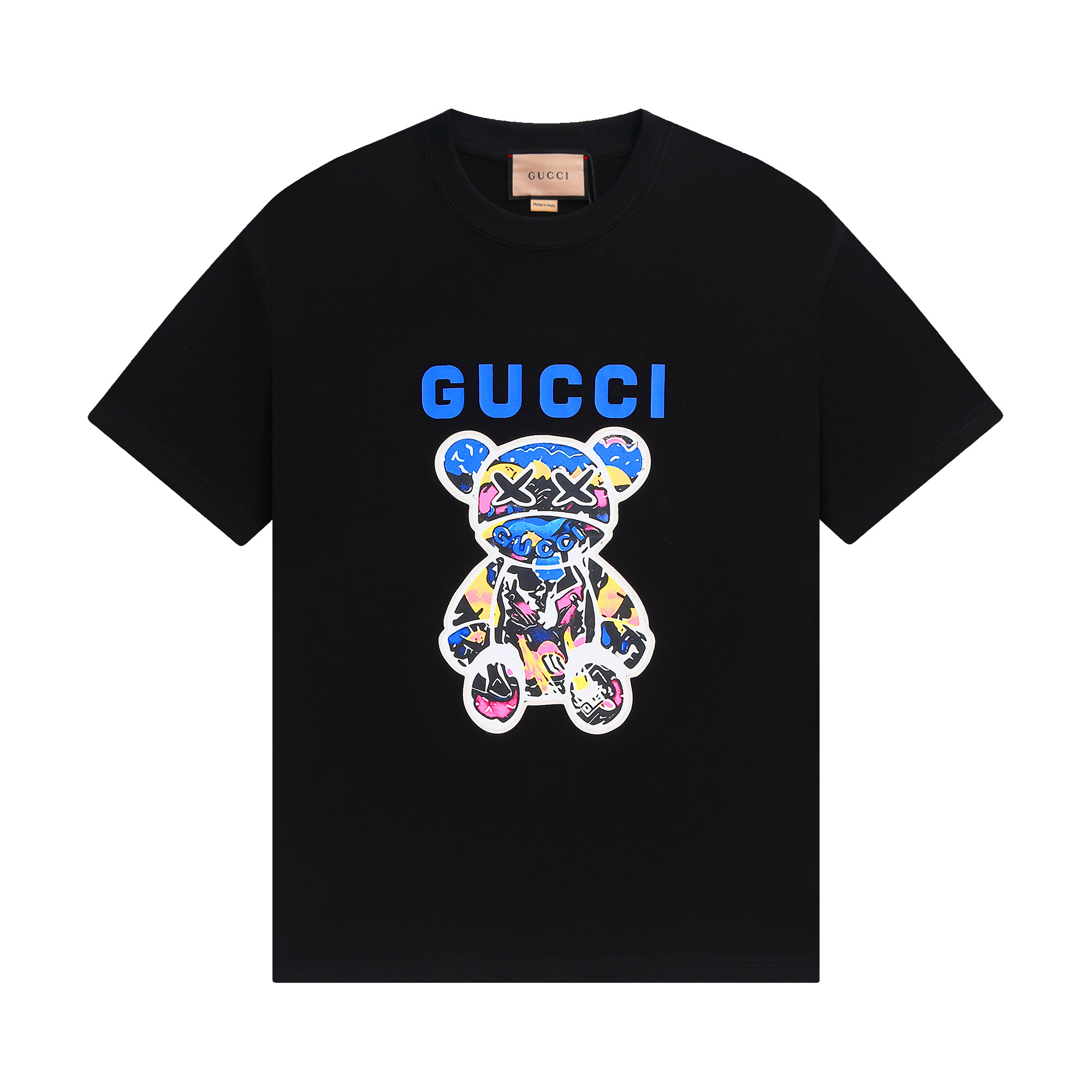 Gucci T-shirt YL#852 Black/Apricot