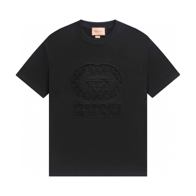 Gucci T-shirt YL#853 Black/White 02