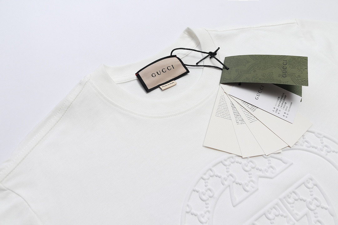 Gucci T-shirt YL#853 Black/White