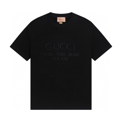 Gucci T-shirt YL#855 Black/White 01