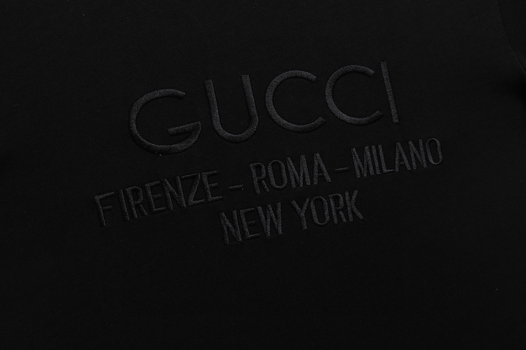 Gucci T-shirt YL#855 Black/White