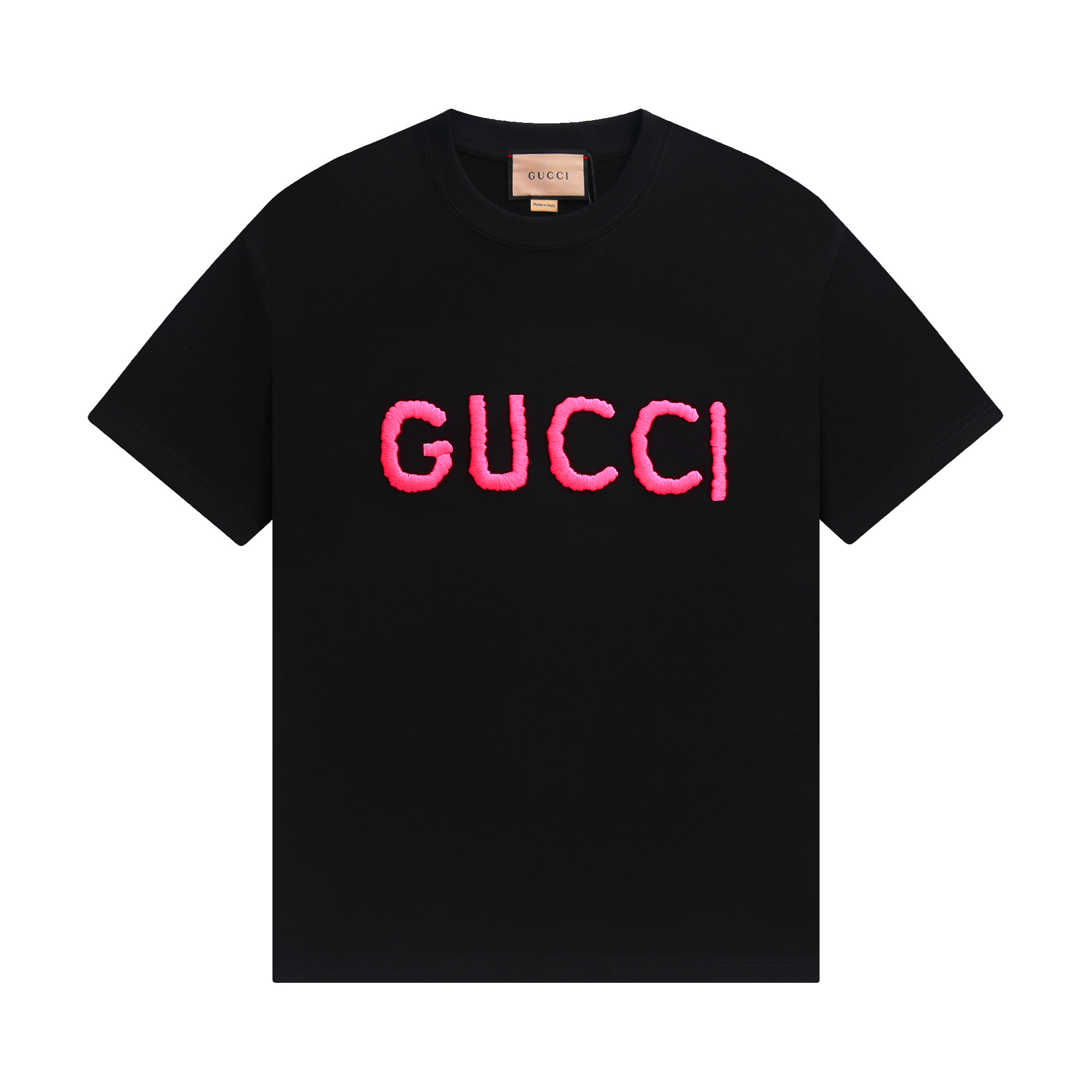 Gucci T-shirt YL#856 Black/Apricot