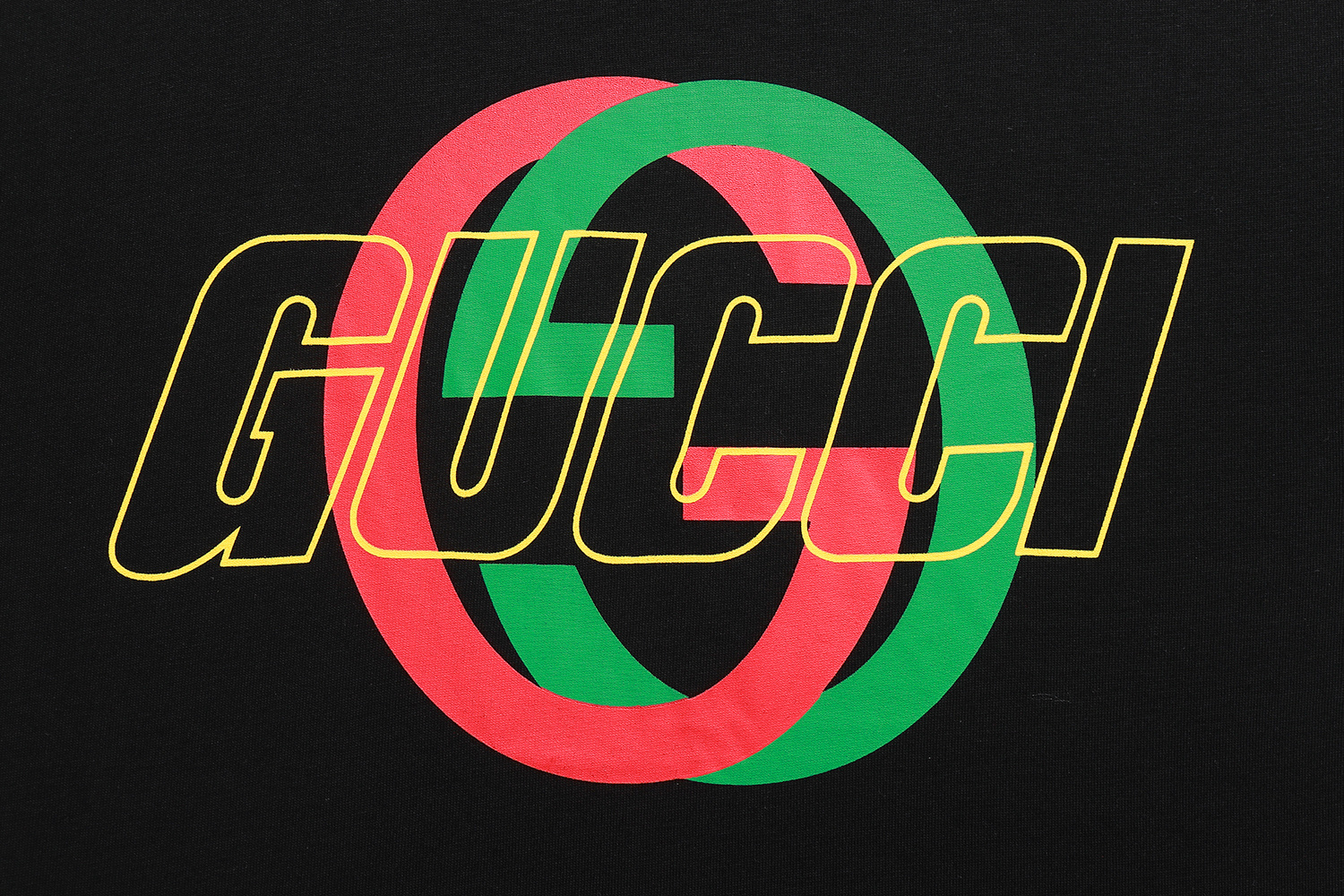 Gucci T-shirt YL#857 Black/Apricot