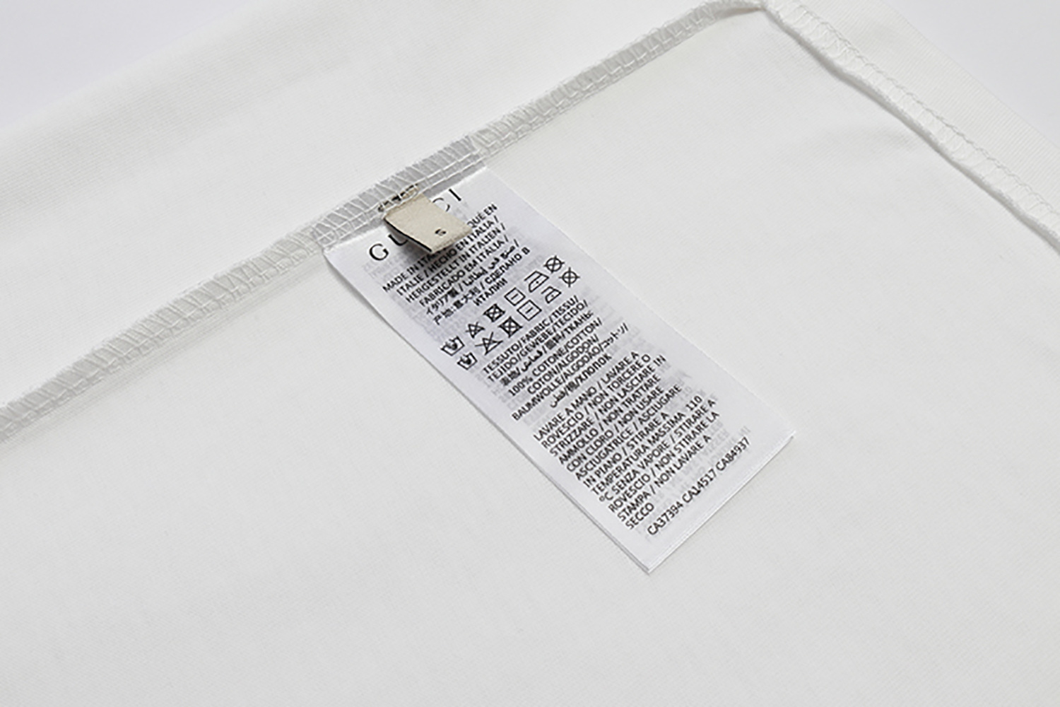 Gucci T-shirt YL#858 Black/White