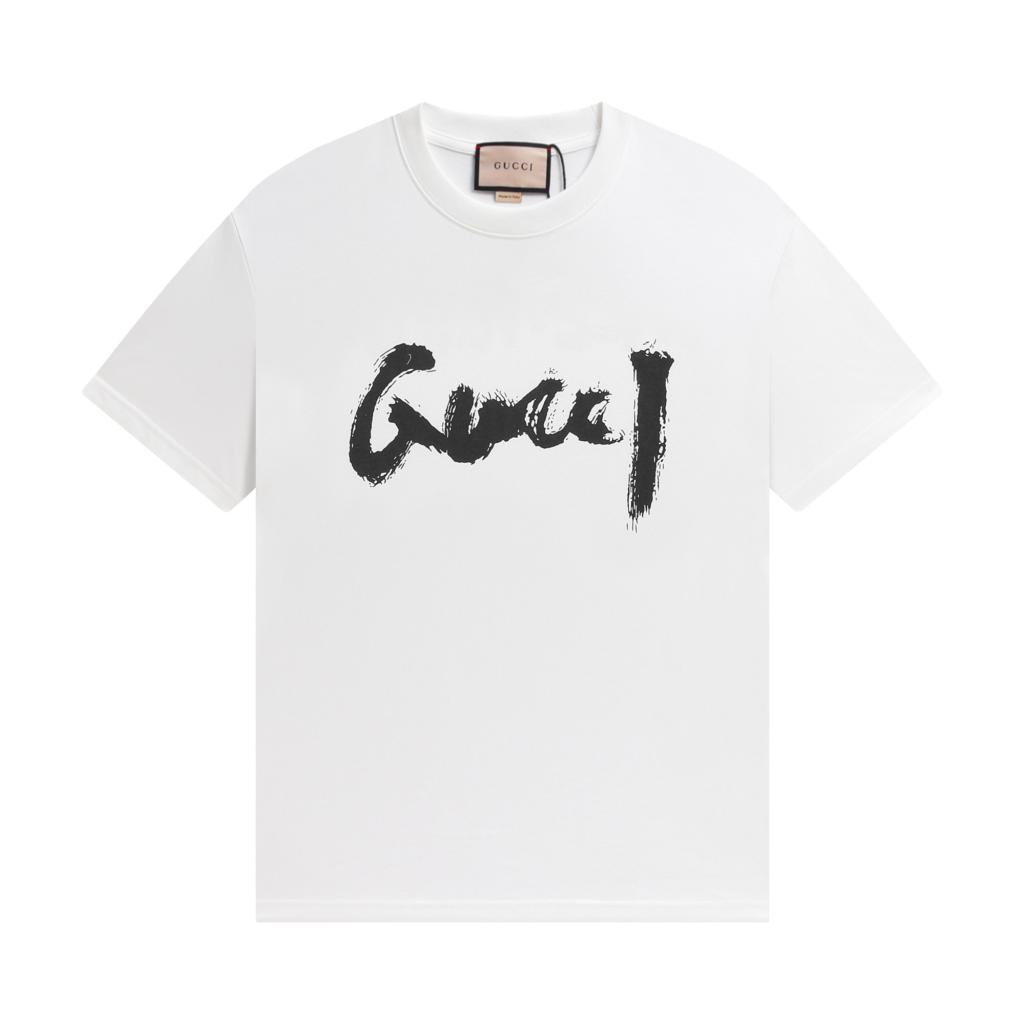 Gucci T-shirt YL#858 Black/White