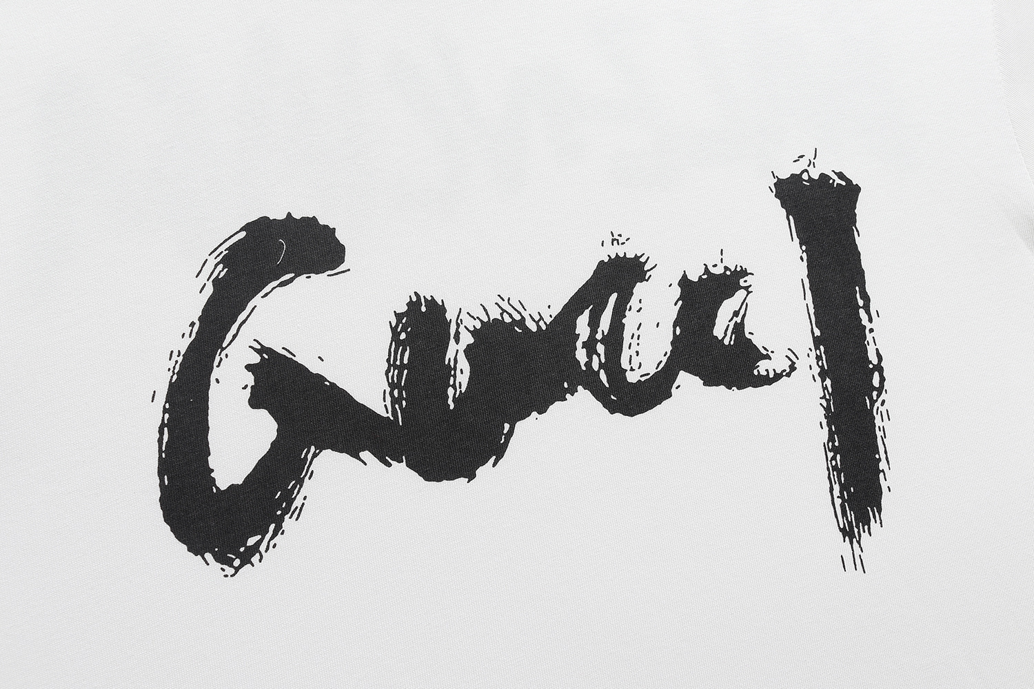 Gucci T-shirt YL#858 Black/White