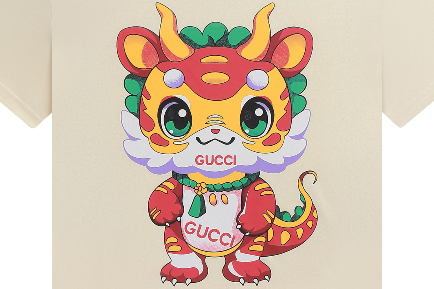 Gucci T-shirt YL#860 Black/Apricot