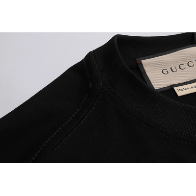 Gucci T-shirt YL#861 Black/Apricot 02