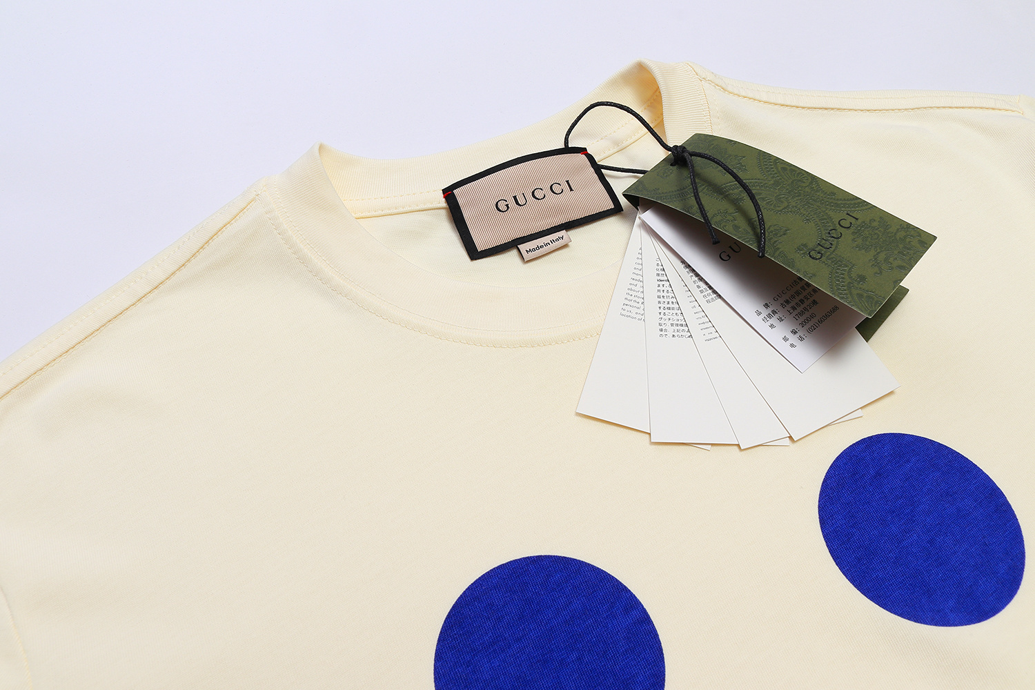 Gucci T-shirt YL#861 Black/Apricot