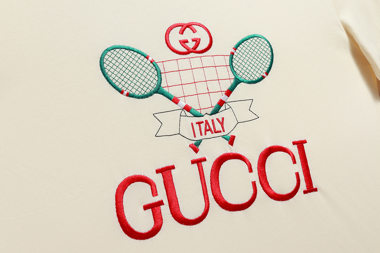 Gucci T-shirt YL#863 Black/Apricot