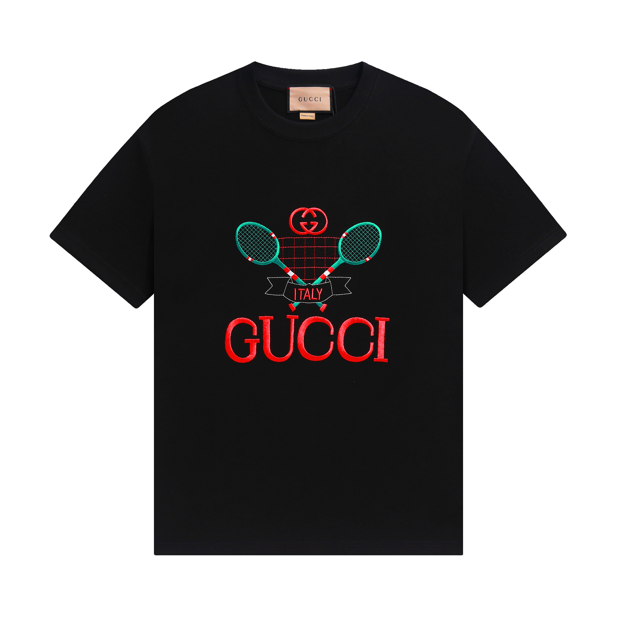 Gucci T-shirt YL#863 Black/Apricot