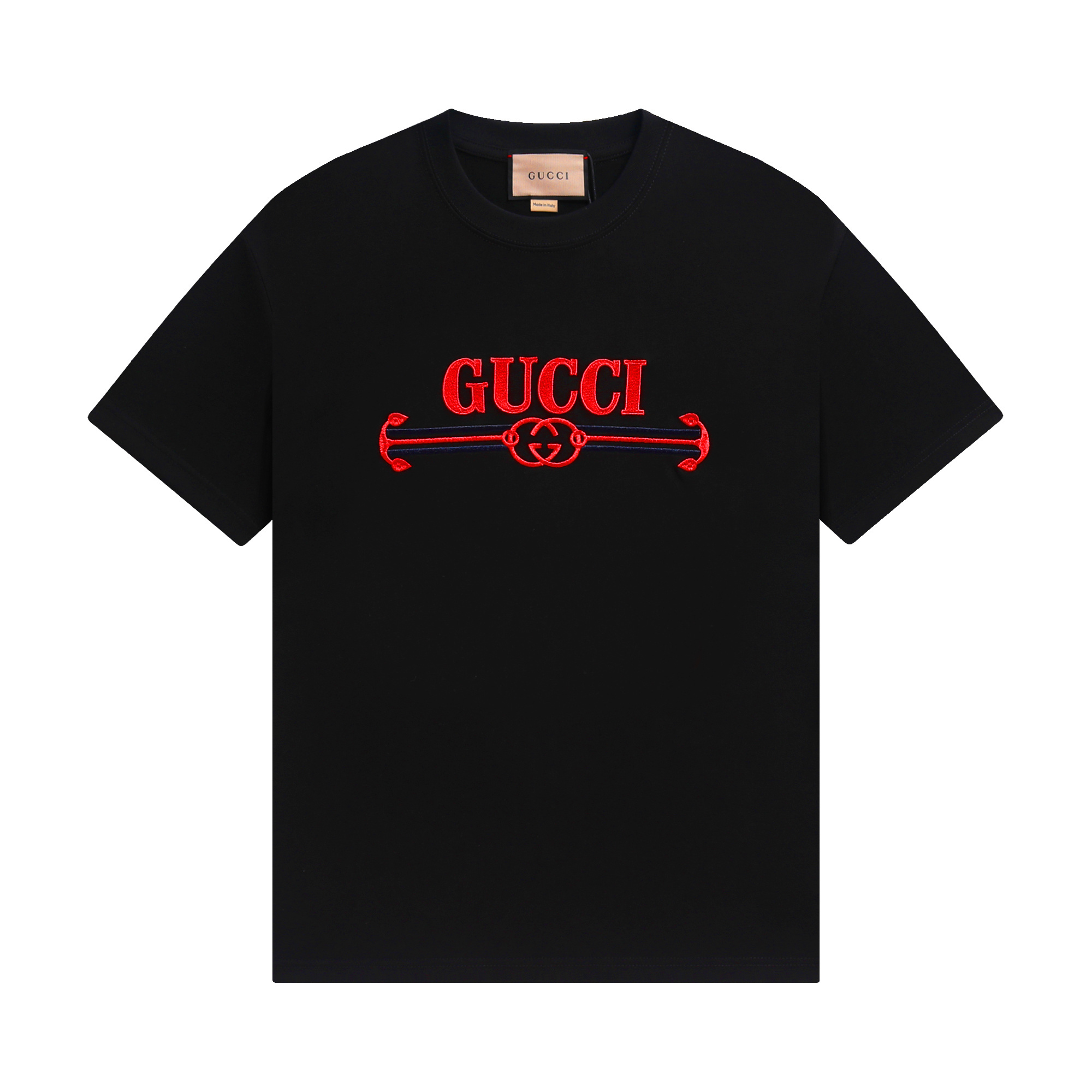 Gucci T-shirt YL#864 Black/Apricot