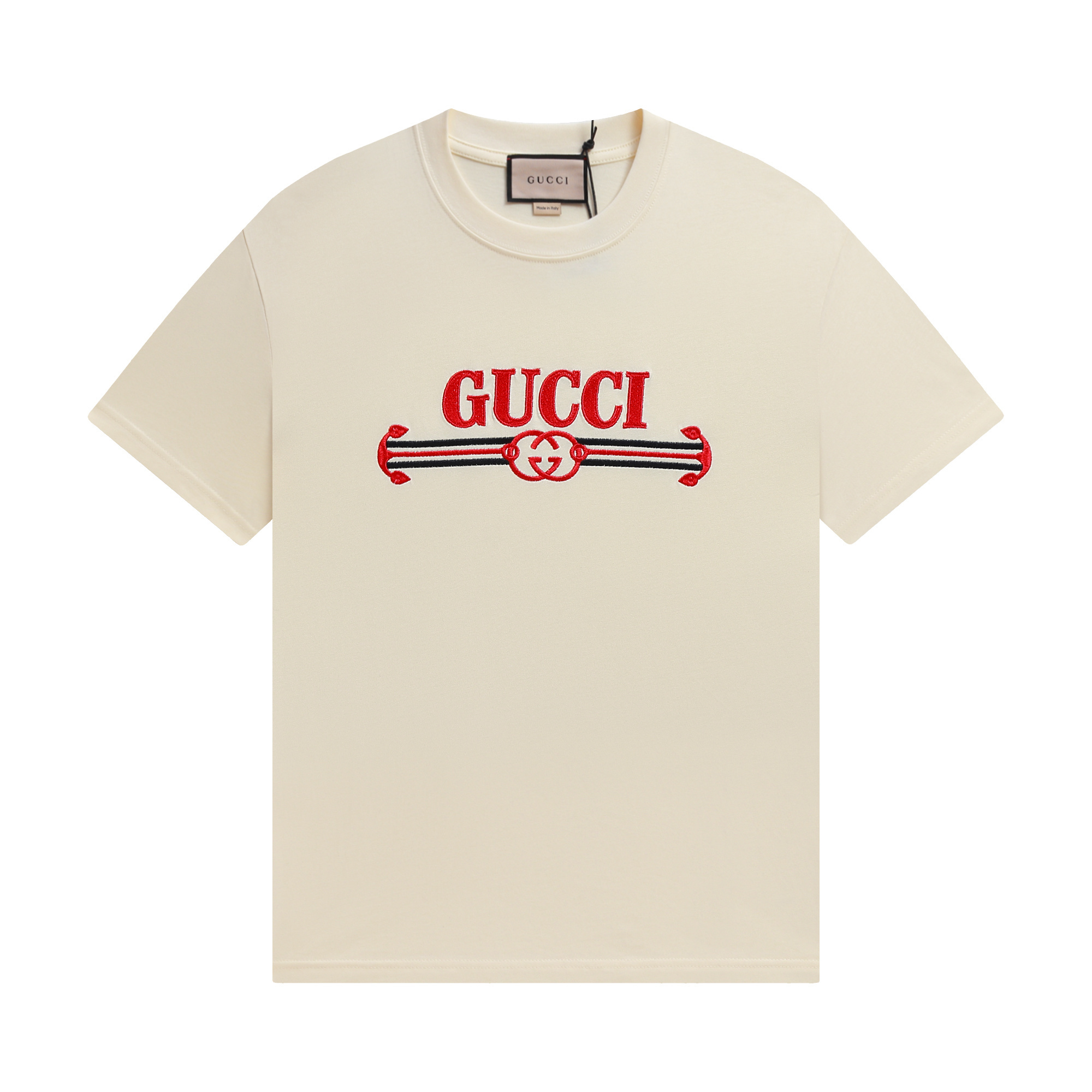 Gucci T-shirt YL#864 Black/Apricot